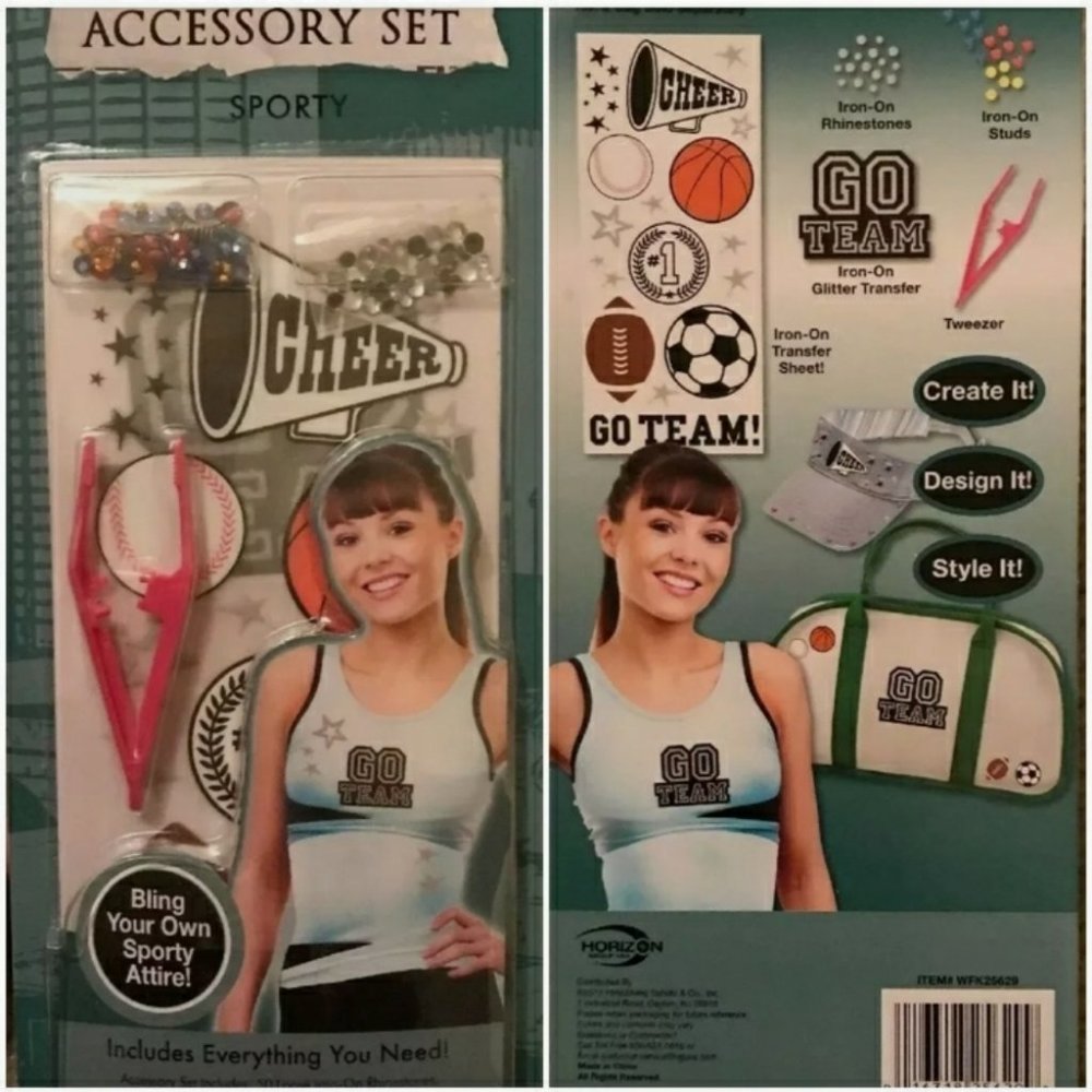 Fashion Art Next  Style Accessory Set Team Sports